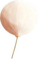 a white paper ball on a stick.jpg